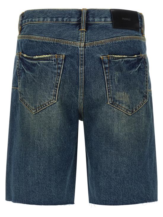 26SS 퍼플 브랜드 숏팬츠 P059VTST226MIDINDIGO Blue - PURPLE BRAND