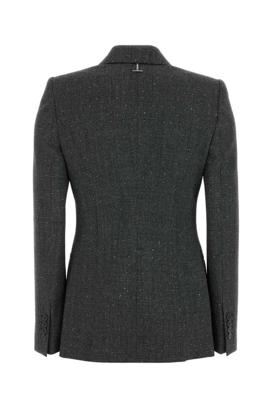 26SS 알렉산더 맥퀸 자켓 857675QJAFV 1080 BLACK IVORY - ALEXANDER MCQUEEN