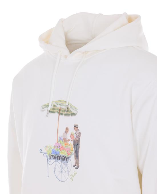 26SS 드롤드무슈 후드 티셔츠 HO206 CO127OW White - DROLE DE MONSIEUR