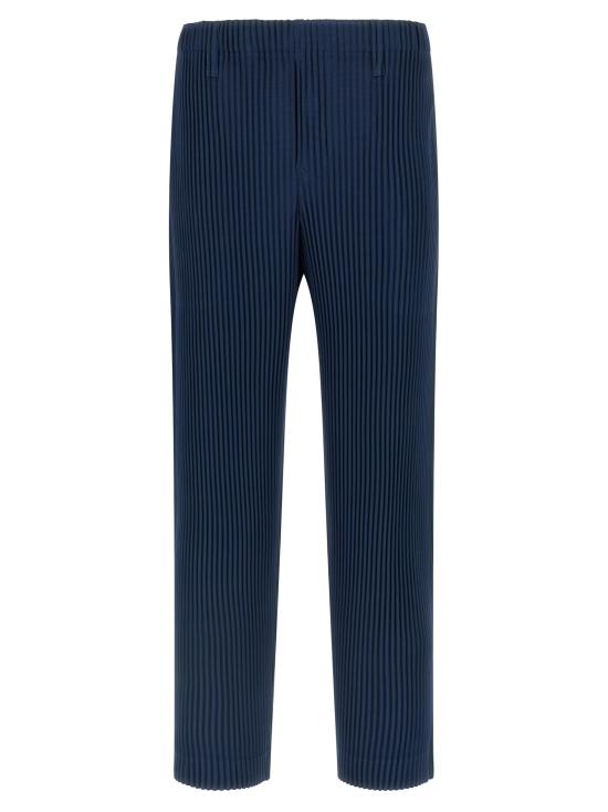 26SS 옴므 플리세 이세이 미야케 스트레이트 팬츠 HP66JF15376 Blue