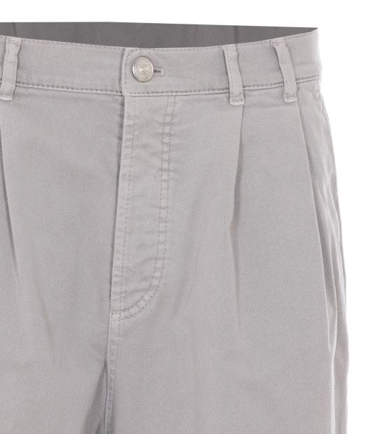 26SS 브루넬로 쿠치넬리 데님 팬츠 M277PK2310 C7500 Beige - BRUNELLO CUCINELLI