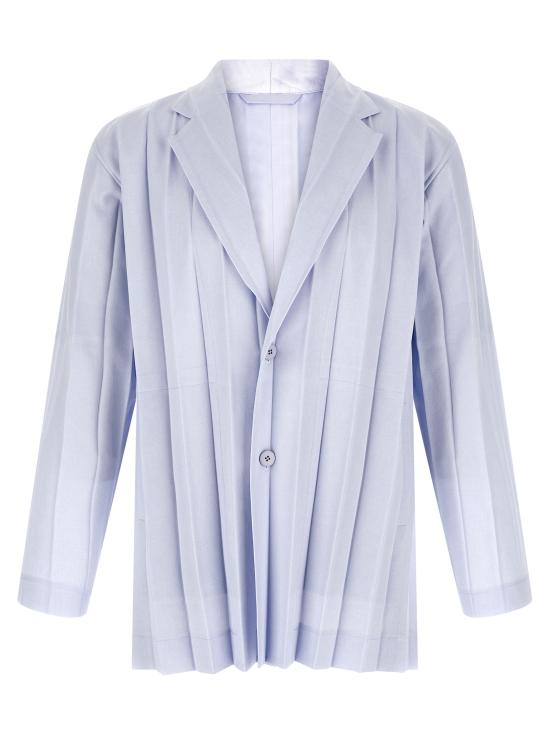 26SS 옴므 플리세 이세이 미야케 수트 자켓 HP66FD17507 Light Blue