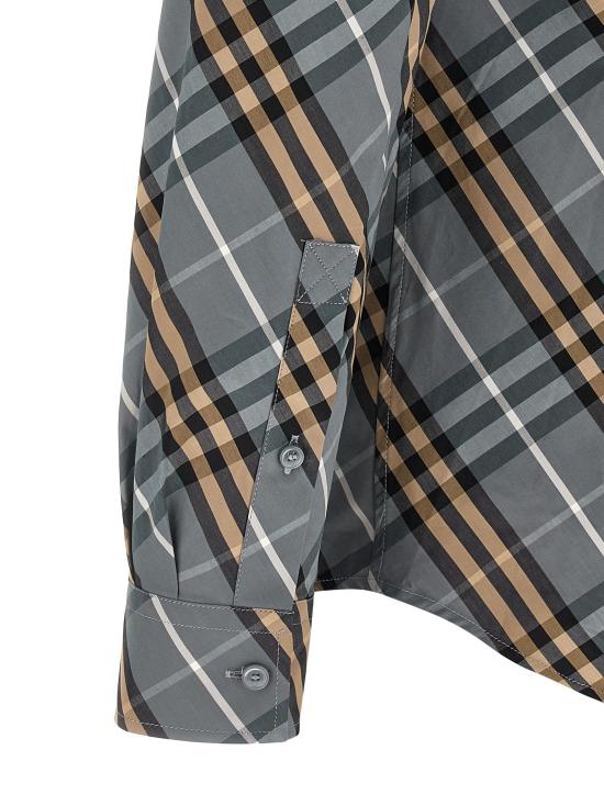 26SS 버버리 긴팔 셔츠 8123670WAVEBLUEIPCHECK Multicolor - BURBERRY