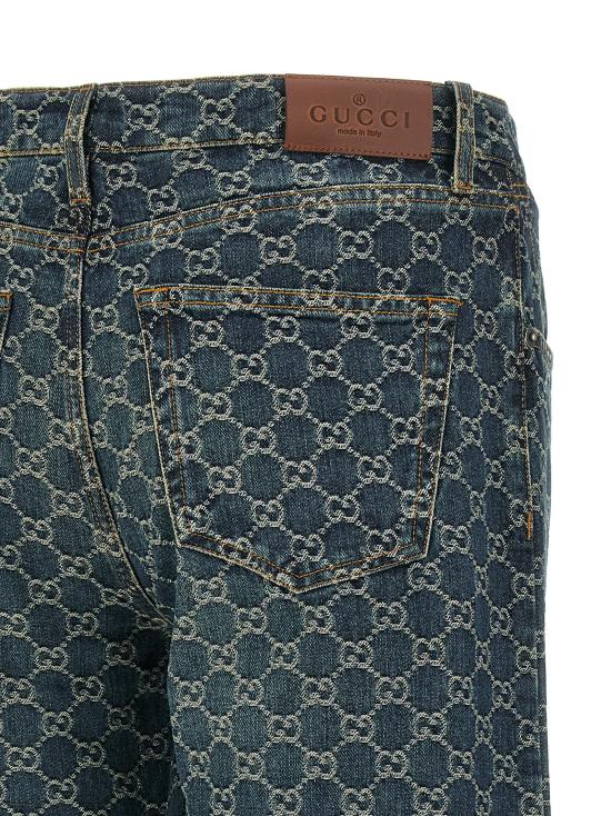 26SS 구찌 데님 팬츠 864814XDDF24011 Blue - GUCCI