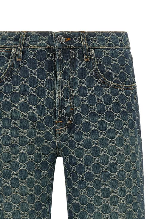 26SS 구찌 데님 팬츠 864814XDDF24011 Blue - GUCCI