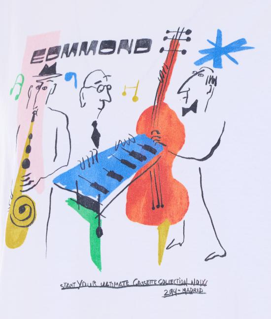 26SS 에드몬드 스튜디오 반팔 티셔츠 3035000 WHITE White - EDMMOND STUDIOS