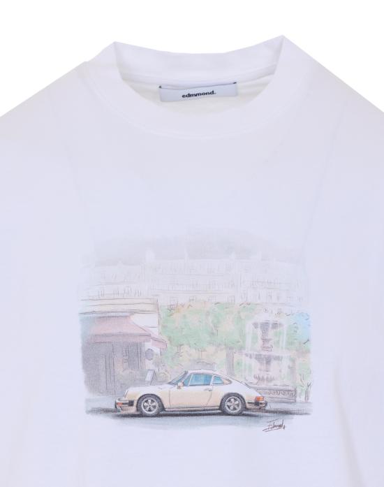 26SS 에드몬드 스튜디오 반팔 티셔츠 3016000 WHITE White - EDMMOND STUDIOS