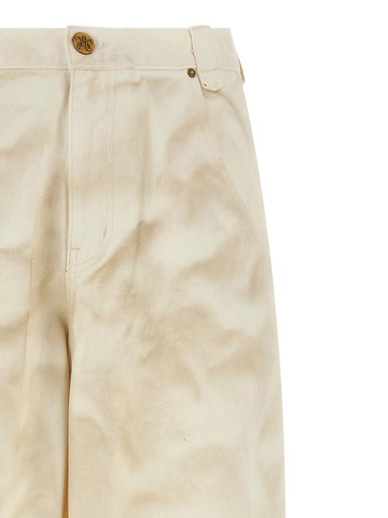 26SS 윌리 차바리아 데님 팬츠 WCDNM0011065 Beige - WILLY CHAVARRIA