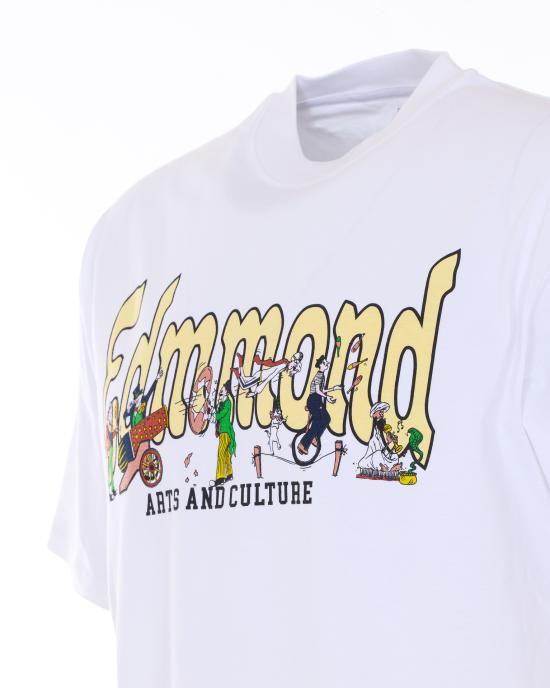 26SS 에드몬드 스튜디오 반팔 티셔츠 3027000 WHITE White - EDMMOND STUDIOS