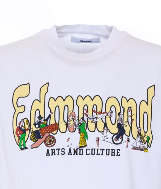 26SS 에드몬드 스튜디오 반팔 티셔츠 3027000 WHITE White - EDMMOND STUDIOS