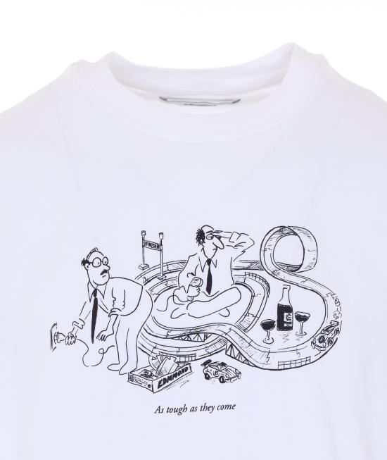 26SS 에드몬드 스튜디오 반팔 티셔츠 3023000 WHITE White - EDMMOND STUDIOS