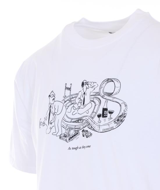 26SS 에드몬드 스튜디오 반팔 티셔츠 3023000 WHITE White - EDMMOND STUDIOS