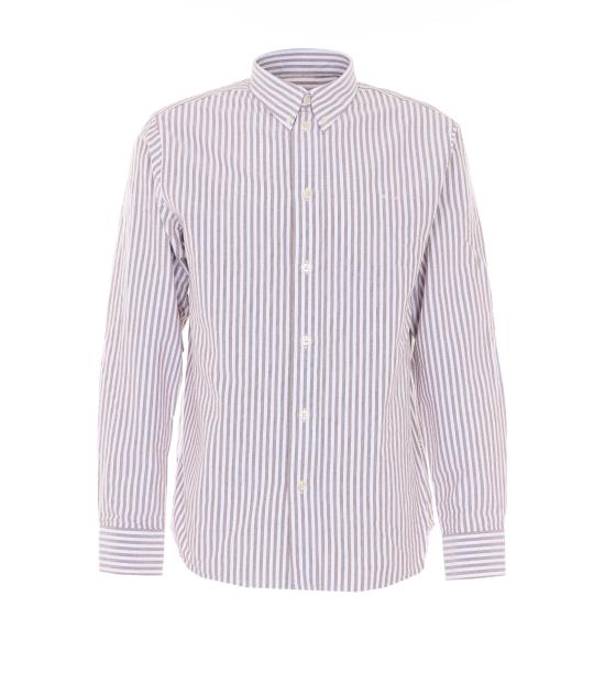 26SS 엔엔07 긴팔 셔츠 2525910247 TERRACOTTA STRIPE Brown