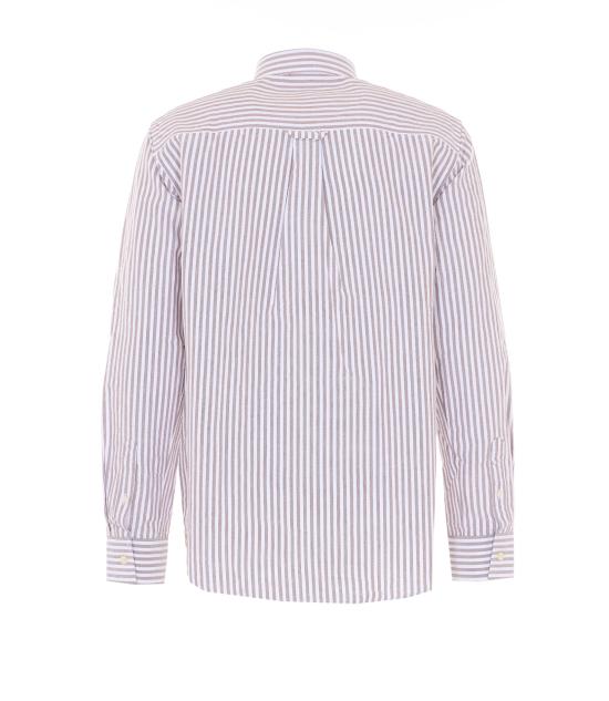 26SS 엔엔07 긴팔 셔츠 2525910247 TERRACOTTA STRIPE Brown - NN07