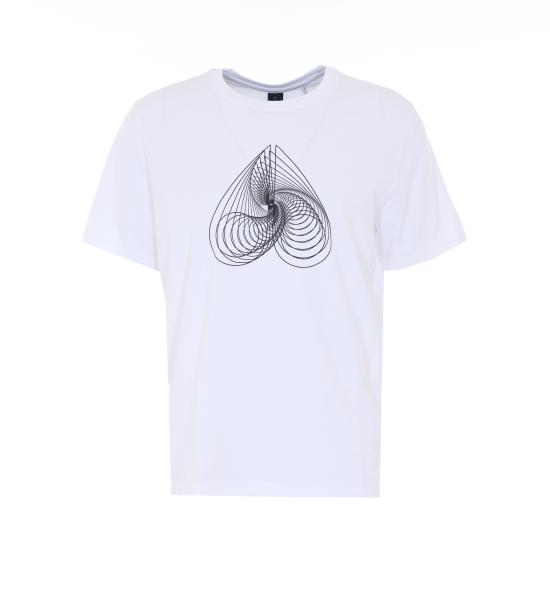 26SS 무스너클 반팔 티셔츠 M16MT733 909 White