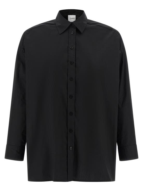 26SS 누드 블라우스 1103E2638609 Black - NUDE