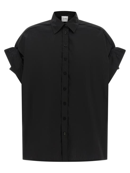 26SS 누드 블라우스 1103E2638609 Black