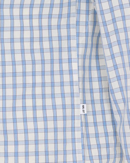 26SS 엔엔07 긴팔 셔츠 2610000738 ECRU CHECK Blue - NN07