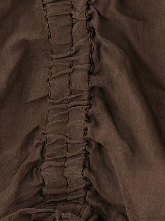 26SS 누드 블라우스 1103E2642108 Brown - NUDE