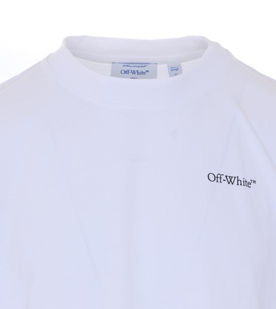 26SS 오프화이트 반팔 티셔츠 OMAA120S26JER008 1000 White - OFF WHITE