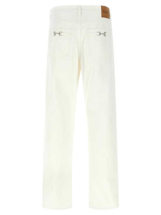26SS 구찌 데님 팬츠 855031XDDD99000 White - GUCCI