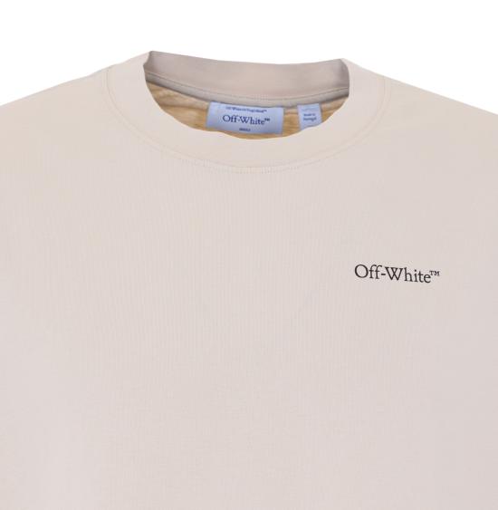 26SS 오프화이트 반팔 티셔츠 OMAA120S26JER008 2070 Beige - OFF WHITE