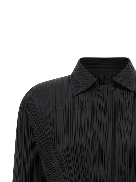 26SS 플리츠플리즈 자켓 PP66JD12215 Black - PLEATS PLEASE