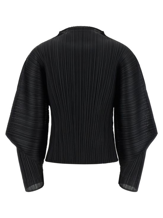 26SS 플리츠플리즈 긴팔 티셔츠 PP66JK43115 Black - PLEATS PLEASE