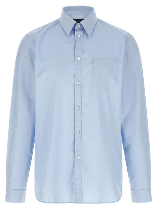26SS 구찌 긴팔 셔츠 860785ZAUO84774 Light Blue