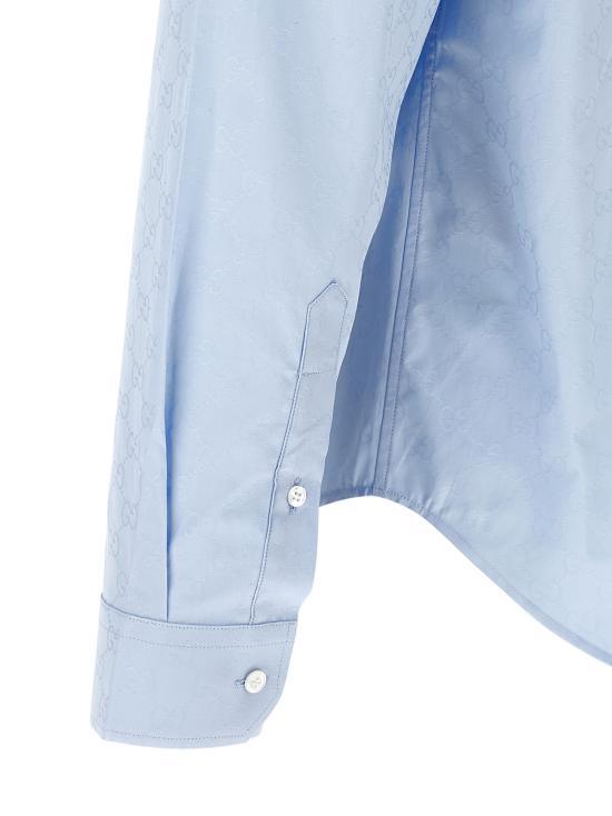 26SS 구찌 긴팔 셔츠 860785ZAUO84774 Light Blue - GUCCI