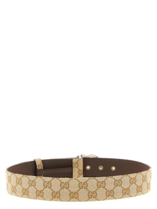 26SS 구찌 가죽 벨트 864233FAFUT9611 Beige - GUCCI