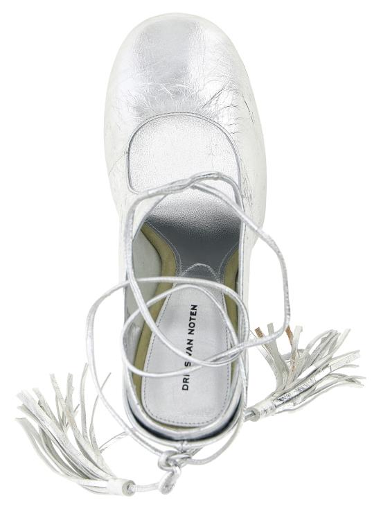 26SS 드리스 반 노튼 힐/펌프스 2610117870207952 Silver - DRIES VAN NOTEN