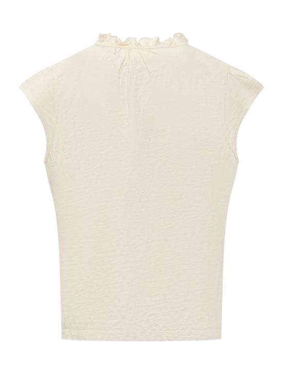 26SS 바쉬 반팔 티셔츠 1E25VERY 0101 ECRU - BA&SH