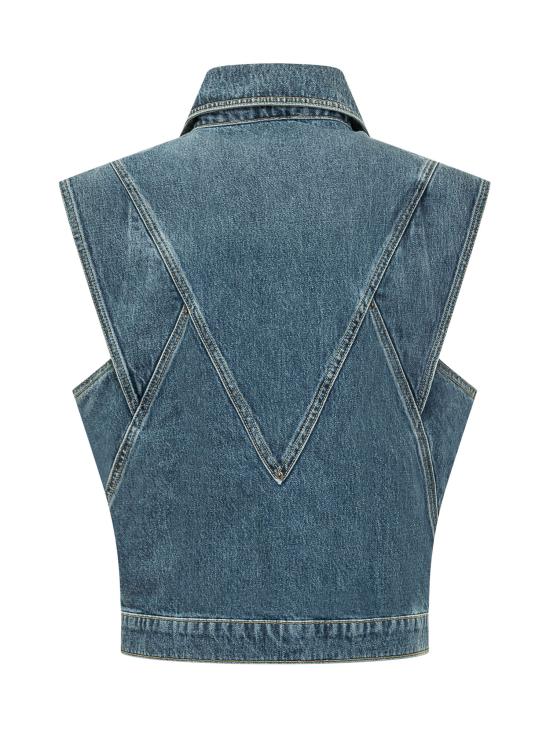 26SS 바쉬 베스트 1E23MAX 0278 LIGHTUSEDBLUE - BA&SH