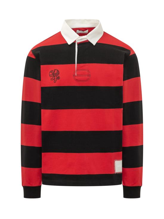 26SS WOC 폴로 티셔츠 201PO191ST BLACKRED BLACK RED