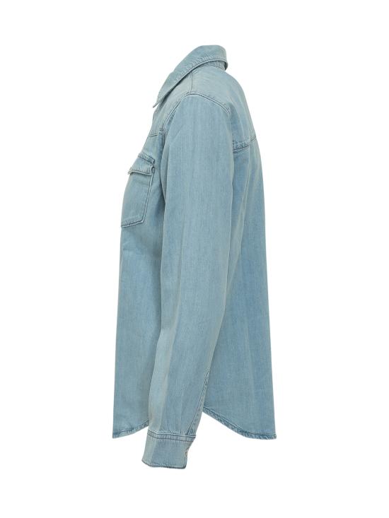 26SS 바쉬 셔츠 1E26ADAL 0278 LIGHTUSEDBLUE - BA&SH