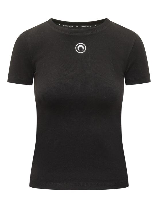 26SS 마린세르 반팔 티셔츠 WTT012ACJER0008 BK99 BLACK