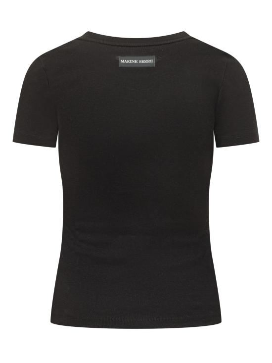 26SS 마린세르 반팔 티셔츠 WTT012ACJER0008 BK99 BLACK - MARINE SERRE