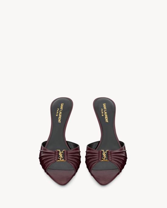 26SS 생로랑 힐/펌프스 861121AAEHF6629 Red - SAINT LAURENT