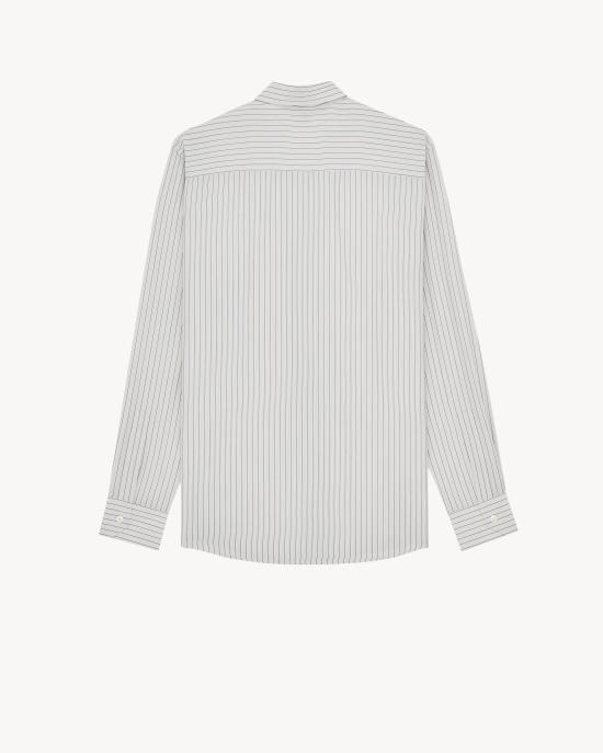 26SS 생로랑 긴팔 셔츠 859786Y2N199787 Grey - SAINT LAURENT