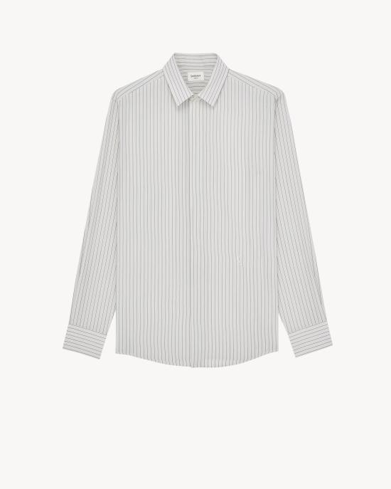 26SS 생로랑 긴팔 셔츠 859786Y2N199787 Grey