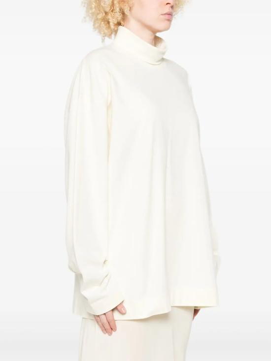 26SS 피비 파일로 터틀넥 BT32 CO2448 103CR CREAM - PHOEBE PHILO