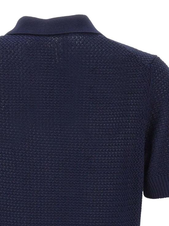 26SS 필리포 드 로렌티스 스웨터 PL3MCSK CM7B 891 DEEP SEA - FILIPPO DE LAURENTIIS