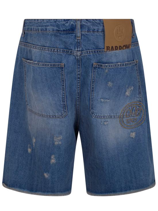 26SS 바로우 데님 숏팬츠 S6BWUABE042 126 BLUE DENIM - BARROW