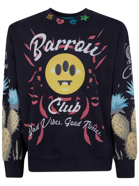 26SS 바로우 긴팔 티셔츠 S6BWUASW067 110 BLACK - BARROW