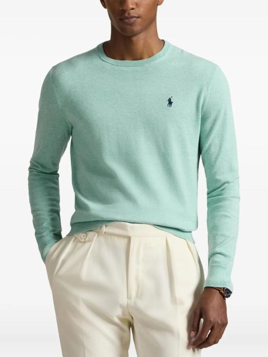 26SS 폴로 랄프로렌 스웨터 710 890 558 513 GREEN SWALLOW HEATHER - POLO RALPH LAUREN