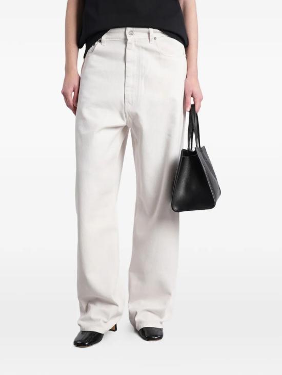 26SS 피비 파일로 츄잉검 코튼 드롭 진 AP31 CO3131 122CK CHALK - PHOEBE PHILO