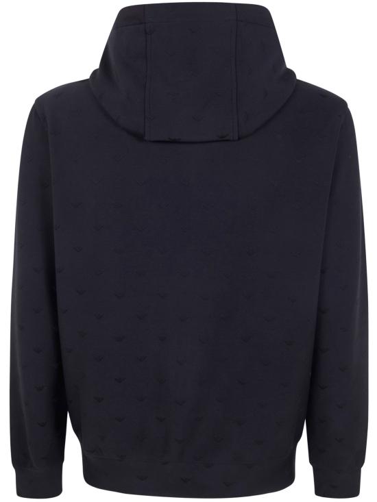 26SS 엠포리오 아르마니 긴팔 티셔츠 EM004867 AF13700 FC322 BLACK ALLOVER EAGLE - EMPORIO ARMANI