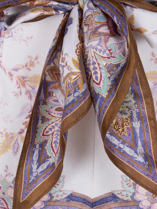 26SS 짐머만 숏팬츠 5214AS261 CBPA CREAM BLUE PAISLEY - ZIMMERMANN