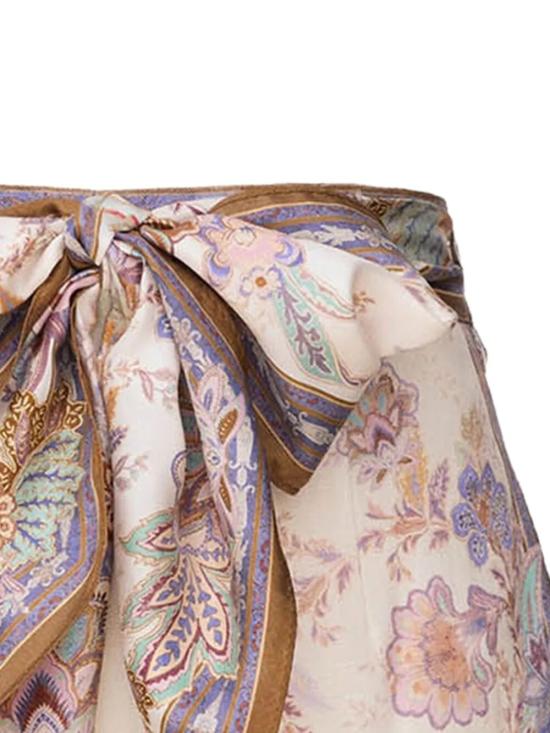 26SS 짐머만 숏팬츠 5214AS261 CBPA CREAM BLUE PAISLEY - ZIMMERMANN